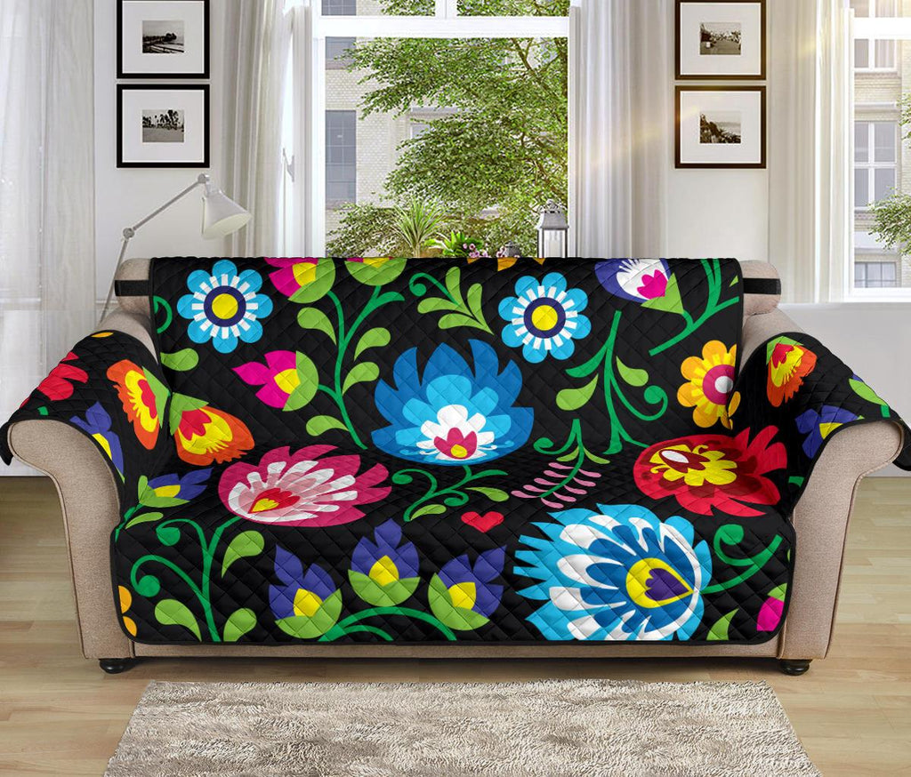 Home Decor - Floral Sofa Protector