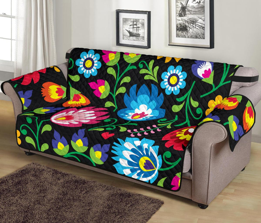 Home Decor - Floral Sofa Protector