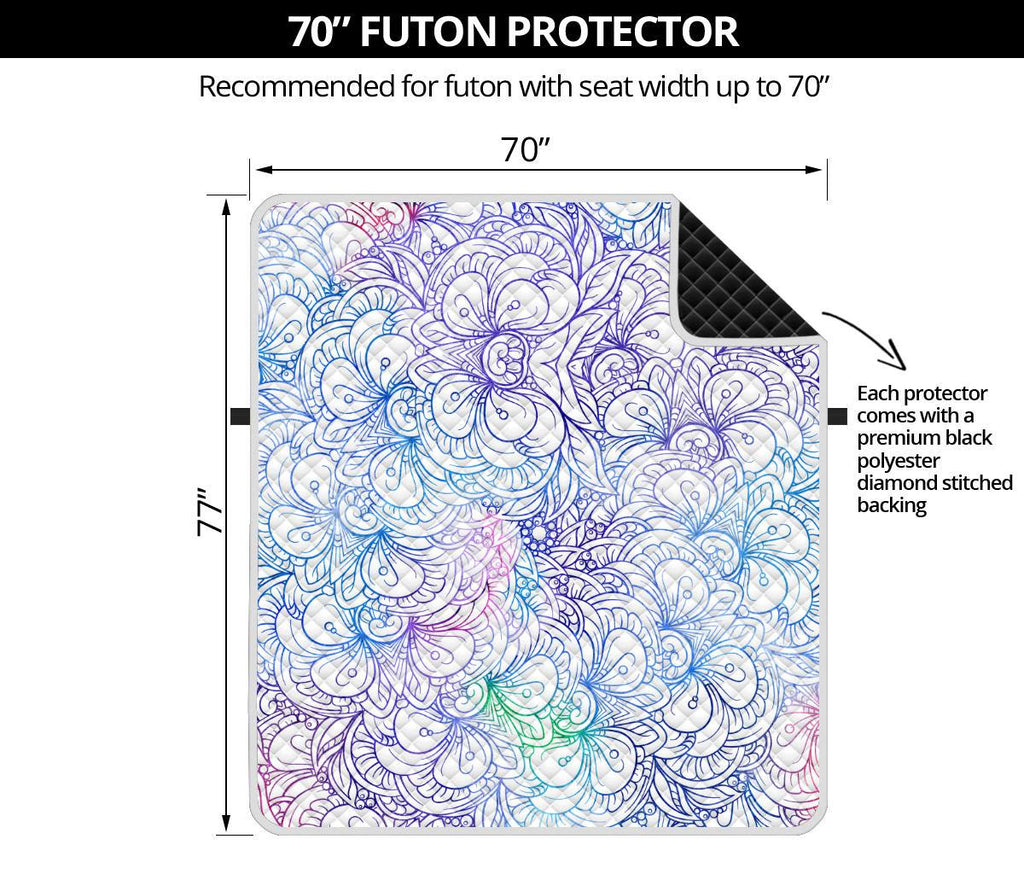 Home Decor - Flower Mandala Futon Sofa Cover