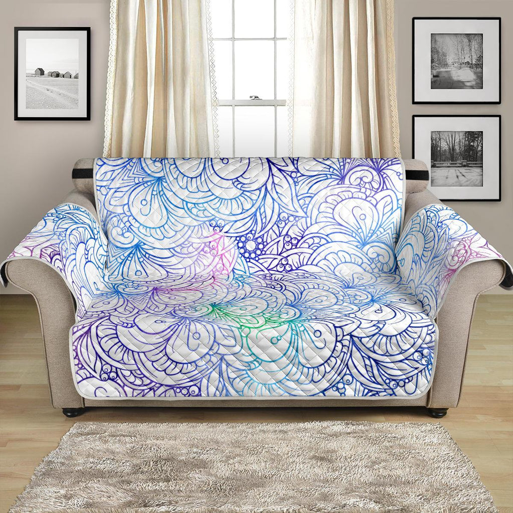 Home Decor - Flower Mandala Loveseat Sofa Cover