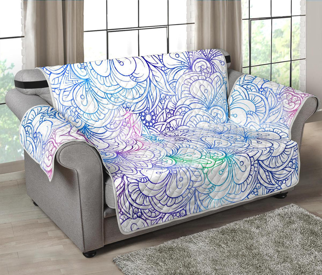 Home Decor - Flower Mandala Loveseat Sofa Cover