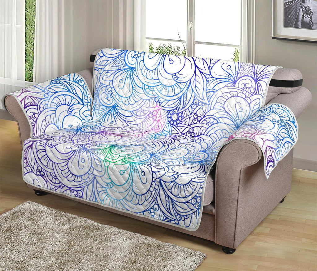 Home Decor - Flower Mandala Loveseat Sofa Cover