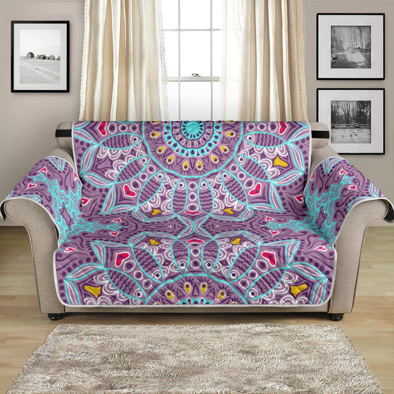 Home Decor - Love Mandala Loveseat Sofa Cover