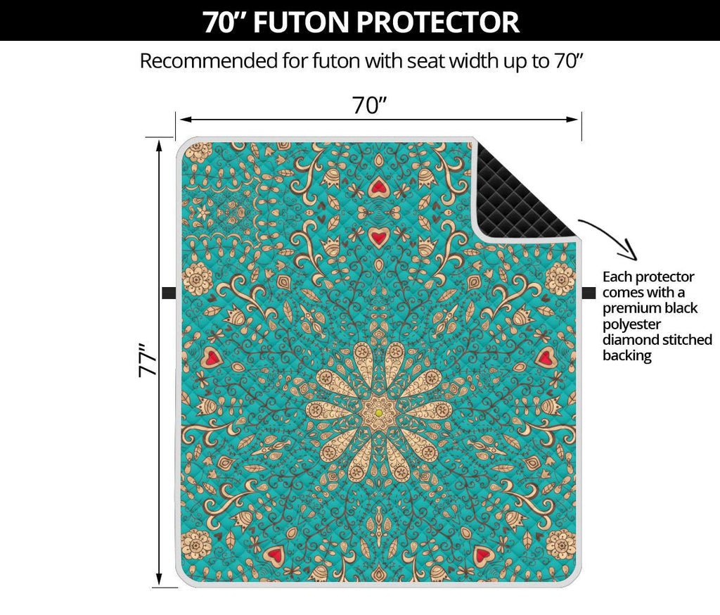 Home Decor - Peace Of Mind Mandala Futon Sofa Cover