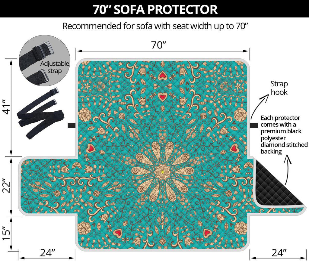 Home Decor - Peace Of Mind Mandala Sofa Protector