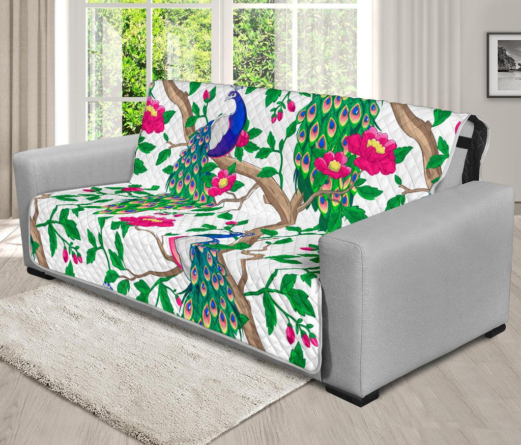 Home Decor - Peacock Futon Sofa Cover
