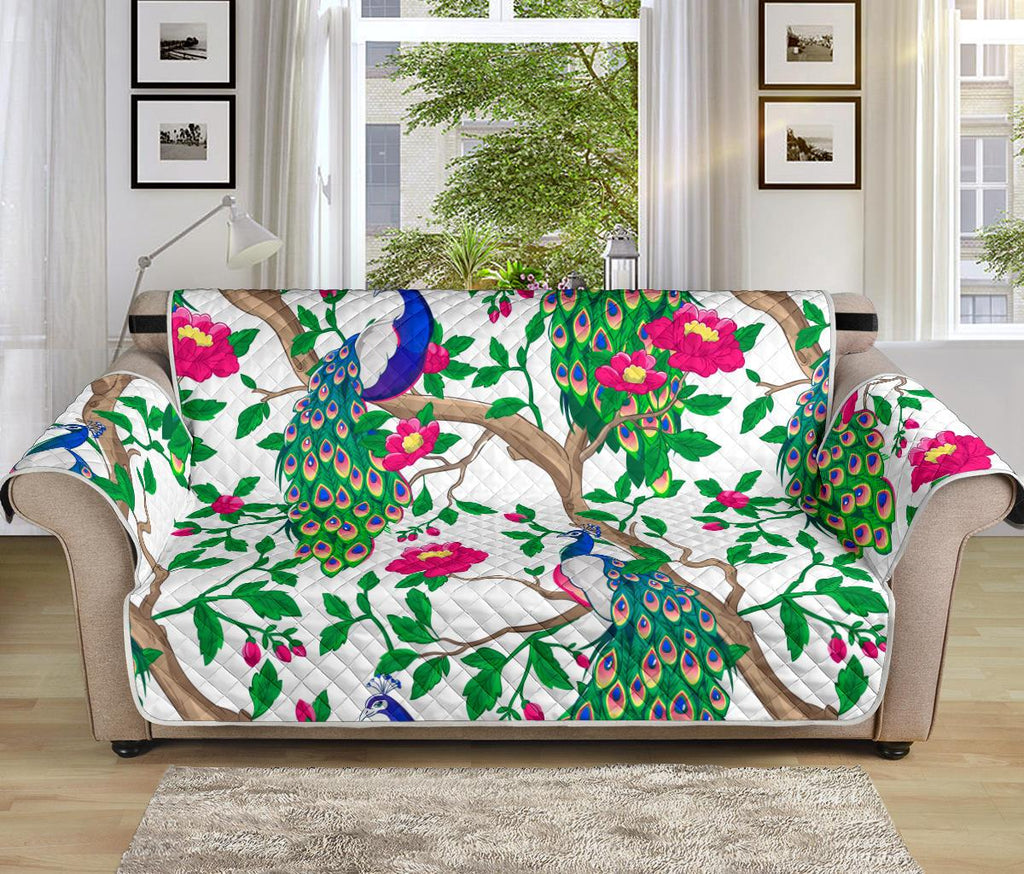 Home Decor - Peacock Sofa Protector