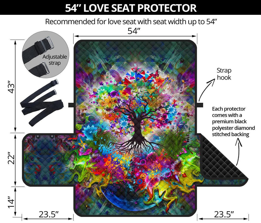 Home Decor - Tree Of Life Loveseat Sofa Covers