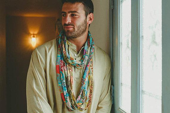 Home Is Where The Heart Is Men's Scarf