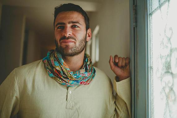 Home Is Where The Heart Is Men's Scarf