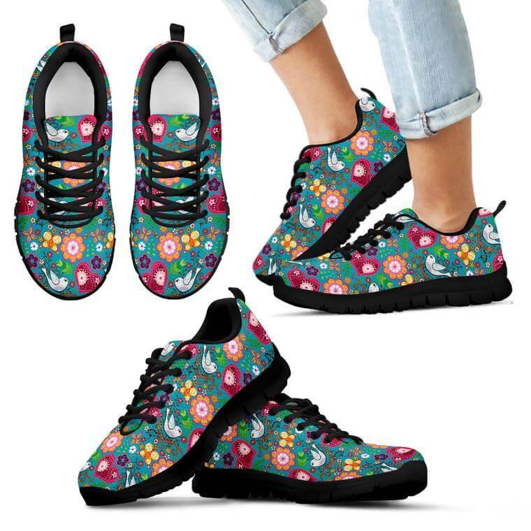 Kids Sneaker - Love Bird Kids Sneakers
