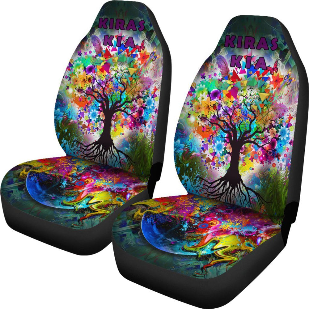 KIRAS KIA Car Seat Covers Purple