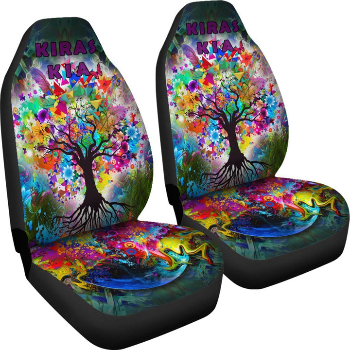 KIRAS KIA Car Seat Covers Purple