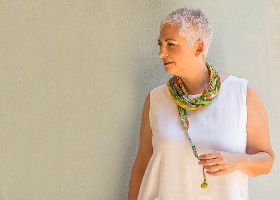 Lemon Grass  Women's Scarf