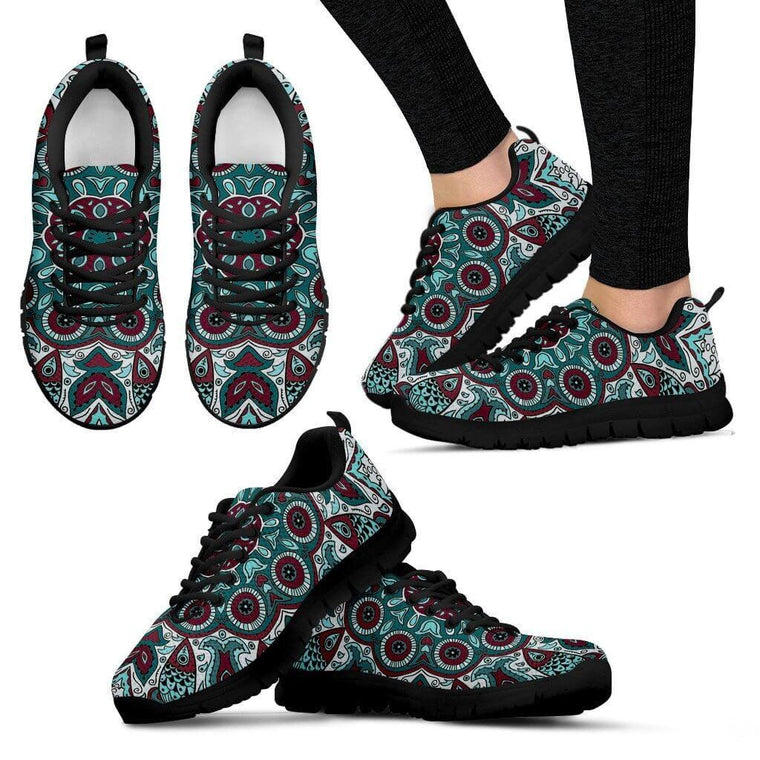 Let It Be Mandala Sneakers