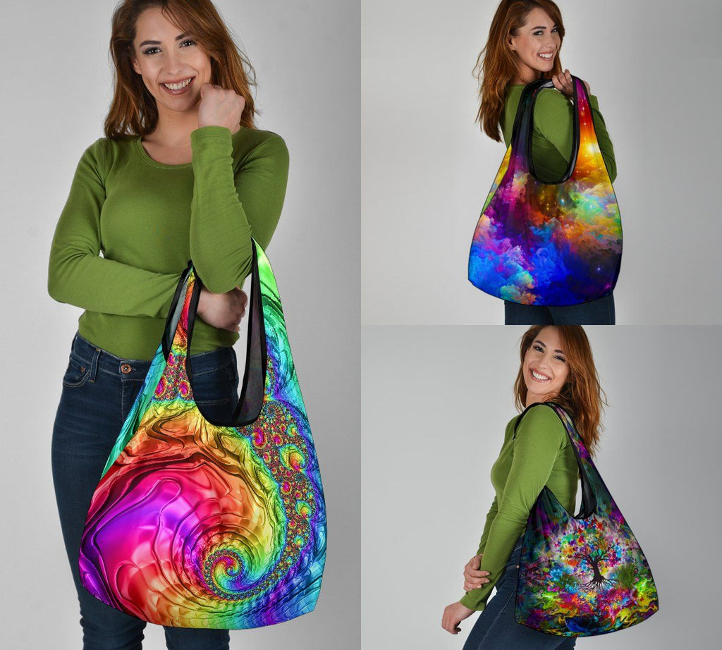Life With Colors Grocery Bag
