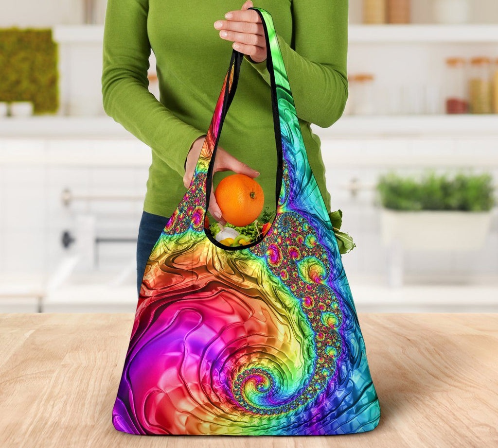 Life With Colors Grocery Bag