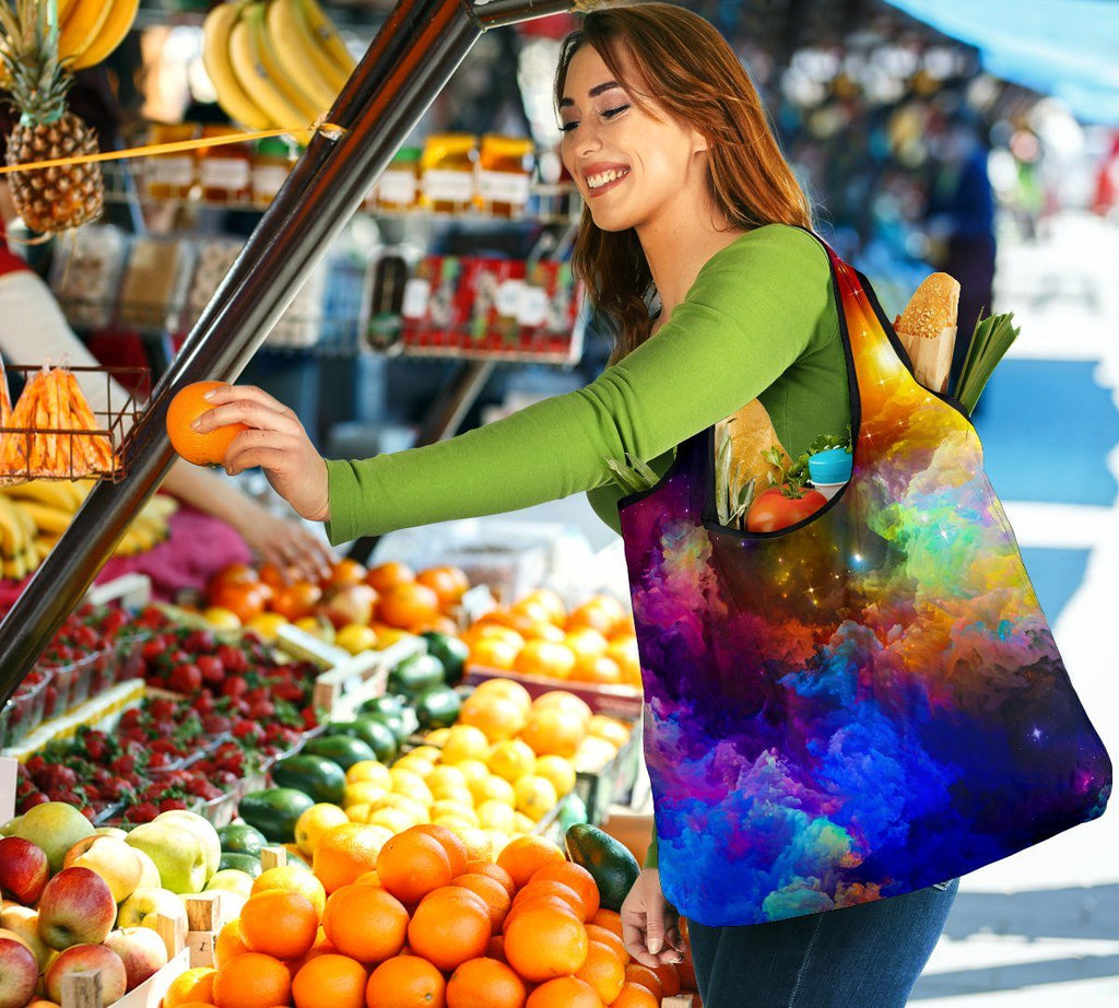 Life With Colors Grocery Bag