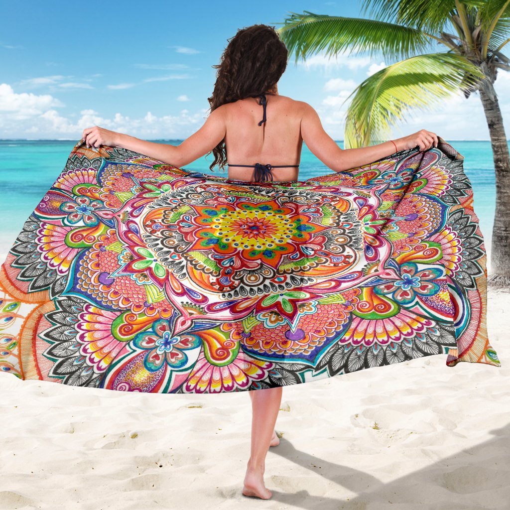 Life With Colors Mandala Sarong