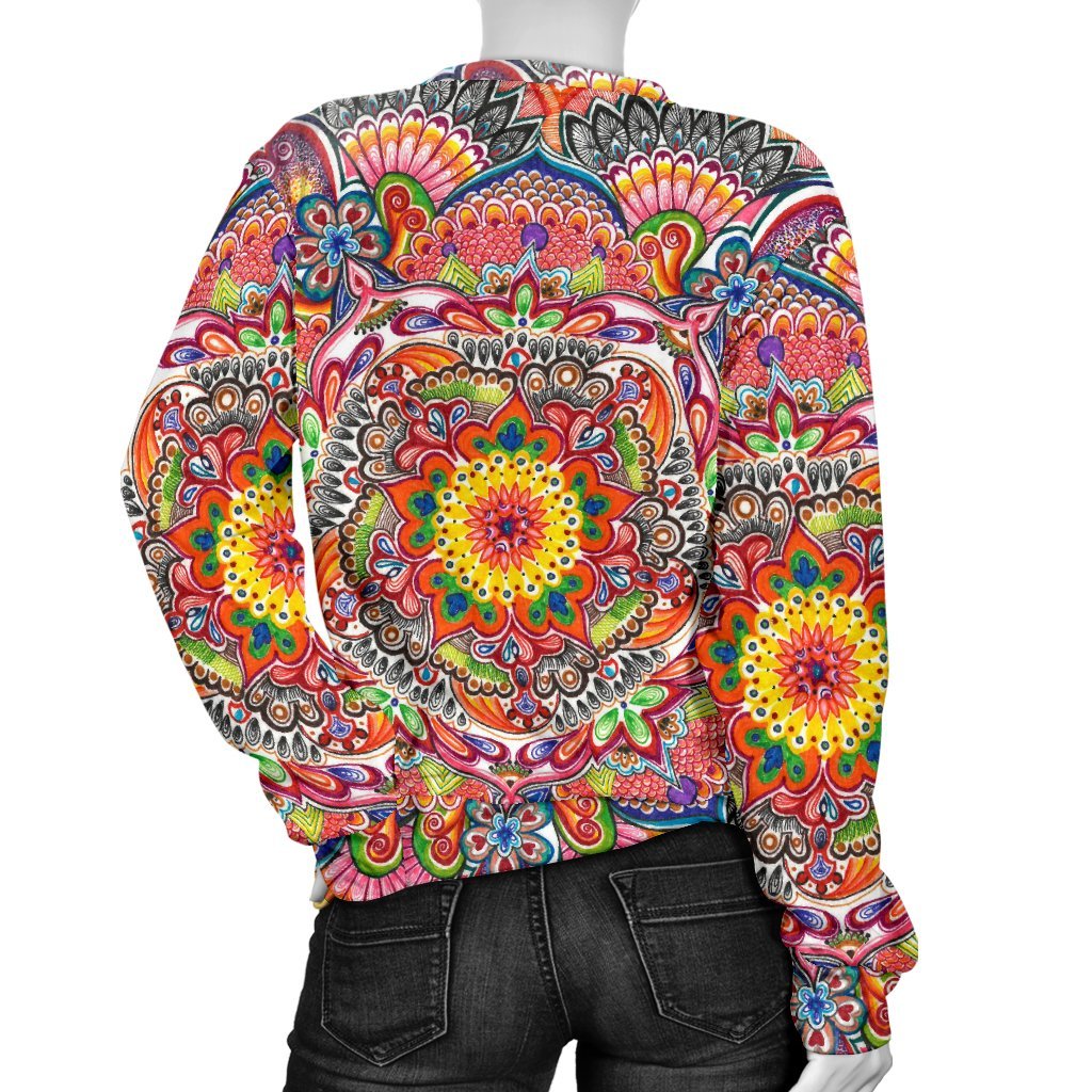 Life With Colors Mandala Sweater
