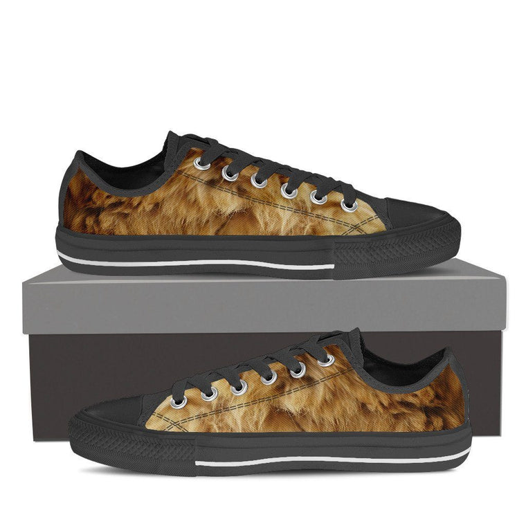 Lion Fur Low Top