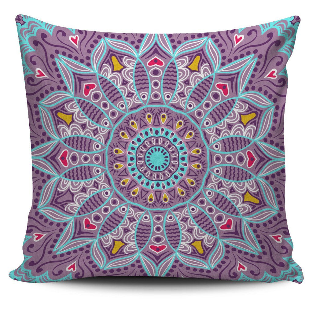 Love Mandala Pillow Cover