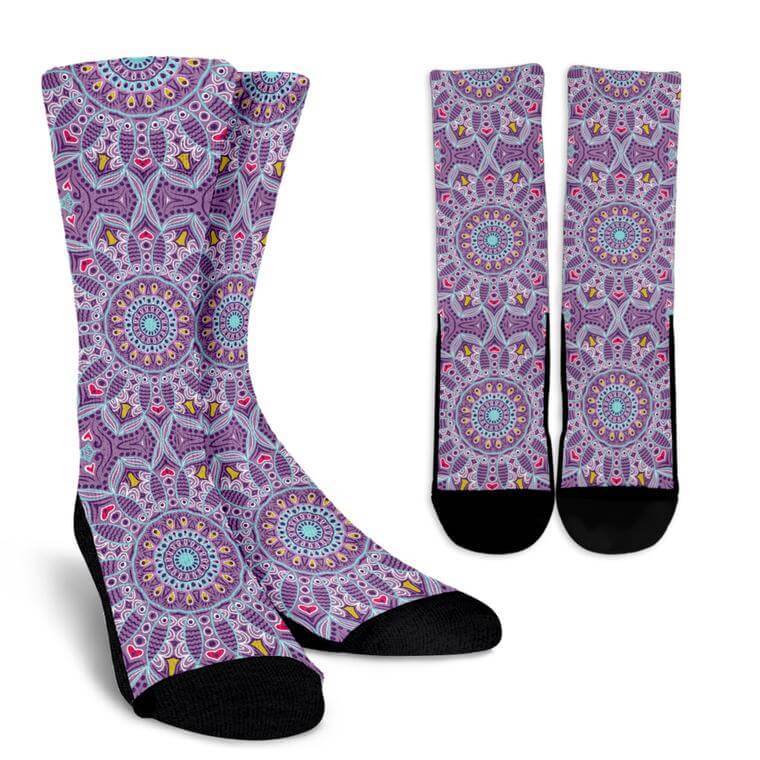 Love Mandala Socks