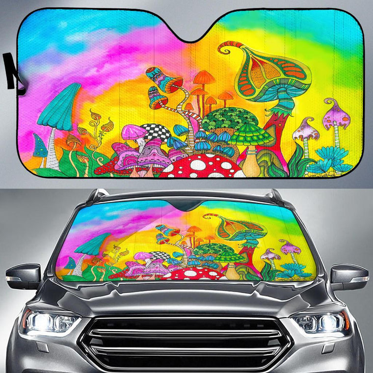Magic Mushroom Auto Sun Shade