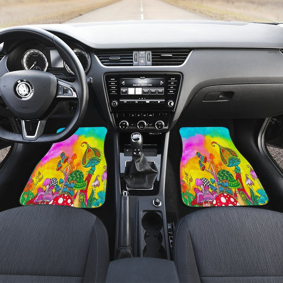 Magic Mushroom Car Floor Mat