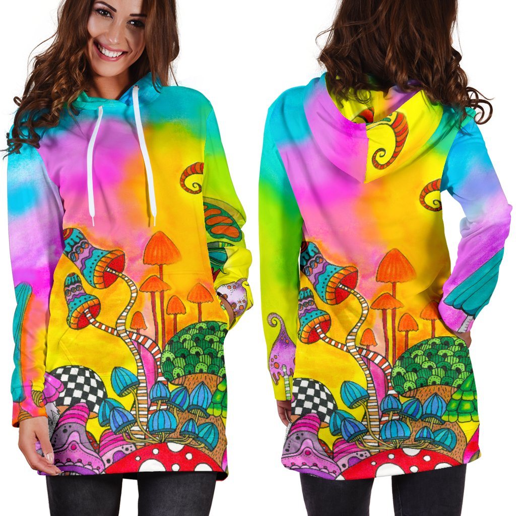 Magic Mushroom Hoodie Dress