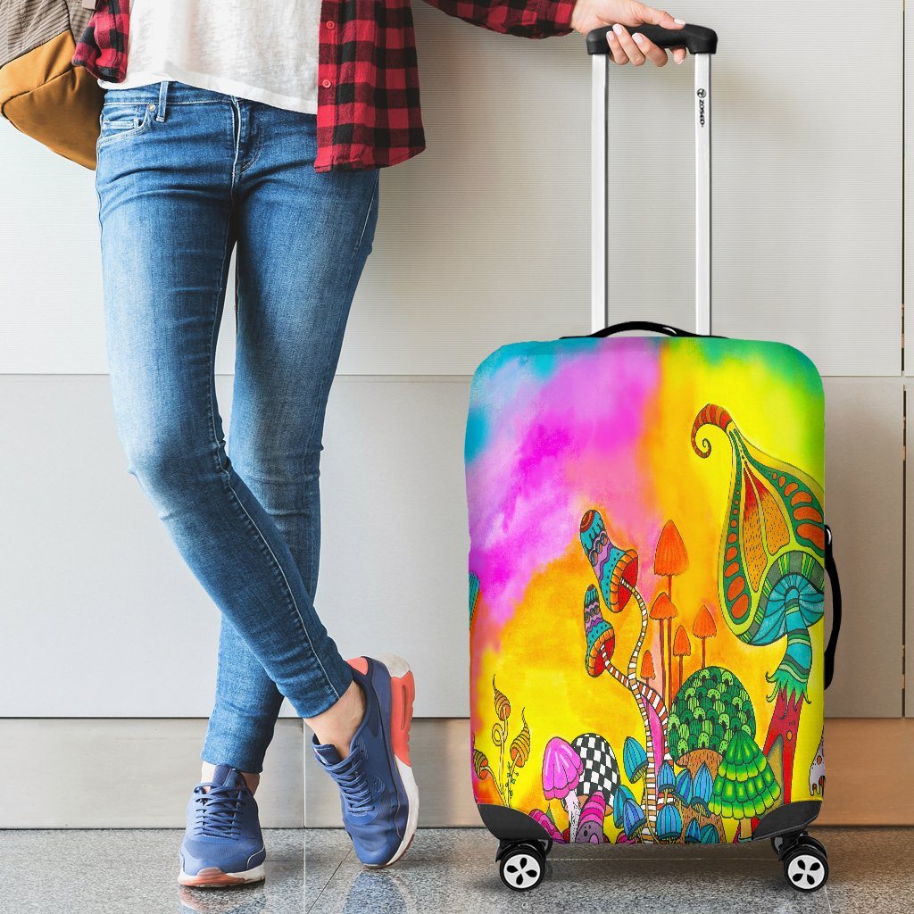 Magic Mushroom Luggage Covers