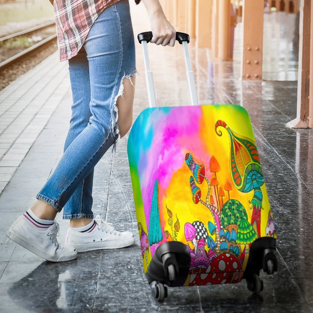 Magic Mushroom Luggage Covers