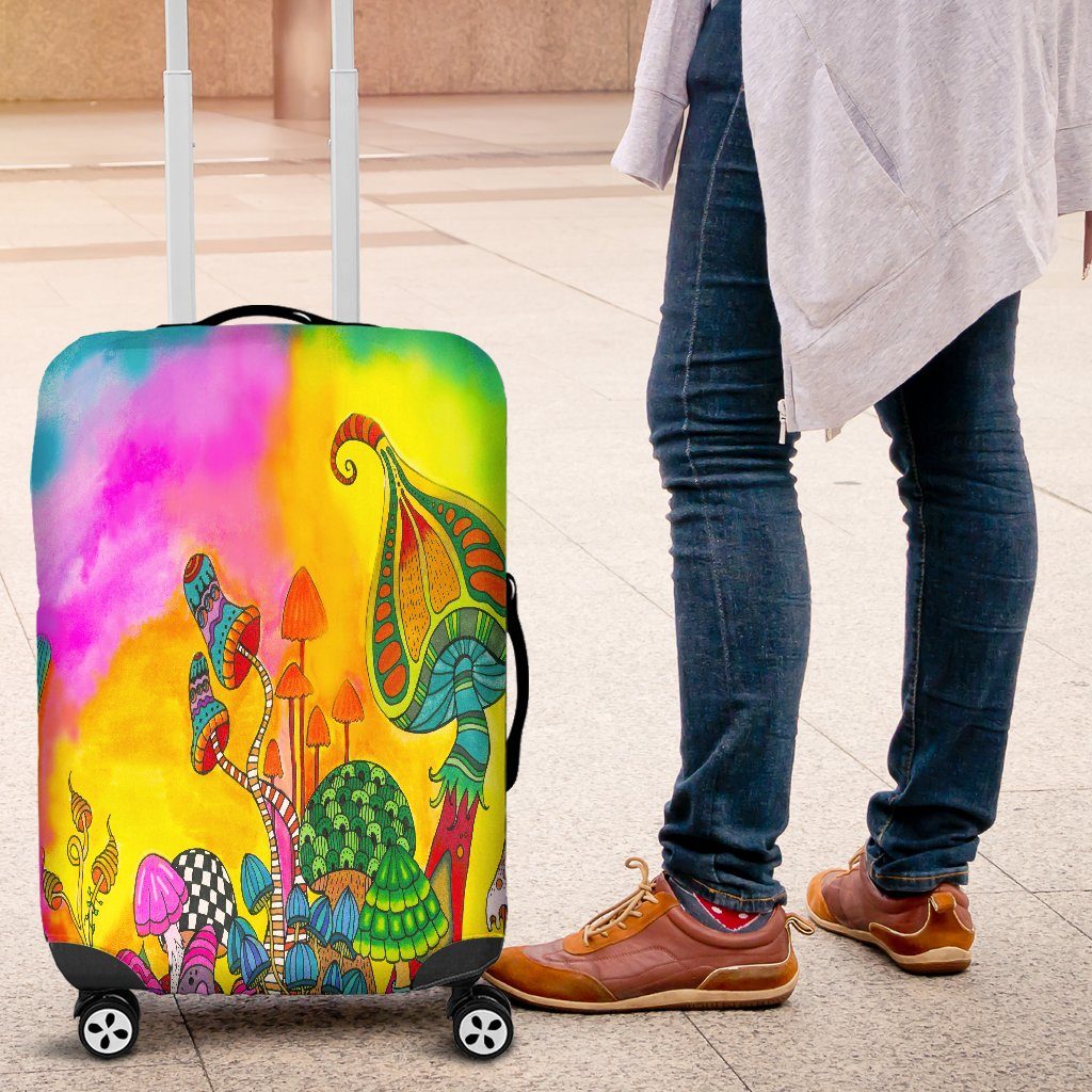 Magic Mushroom Luggage Covers