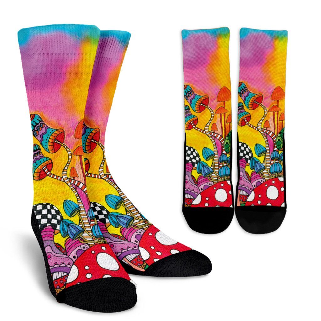 Magic Mushroom Socks