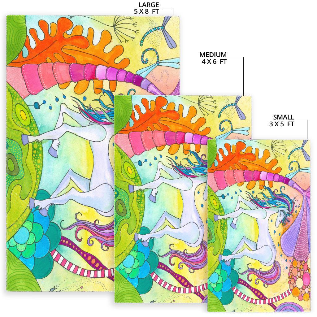 Magic Unicorn Area Rug