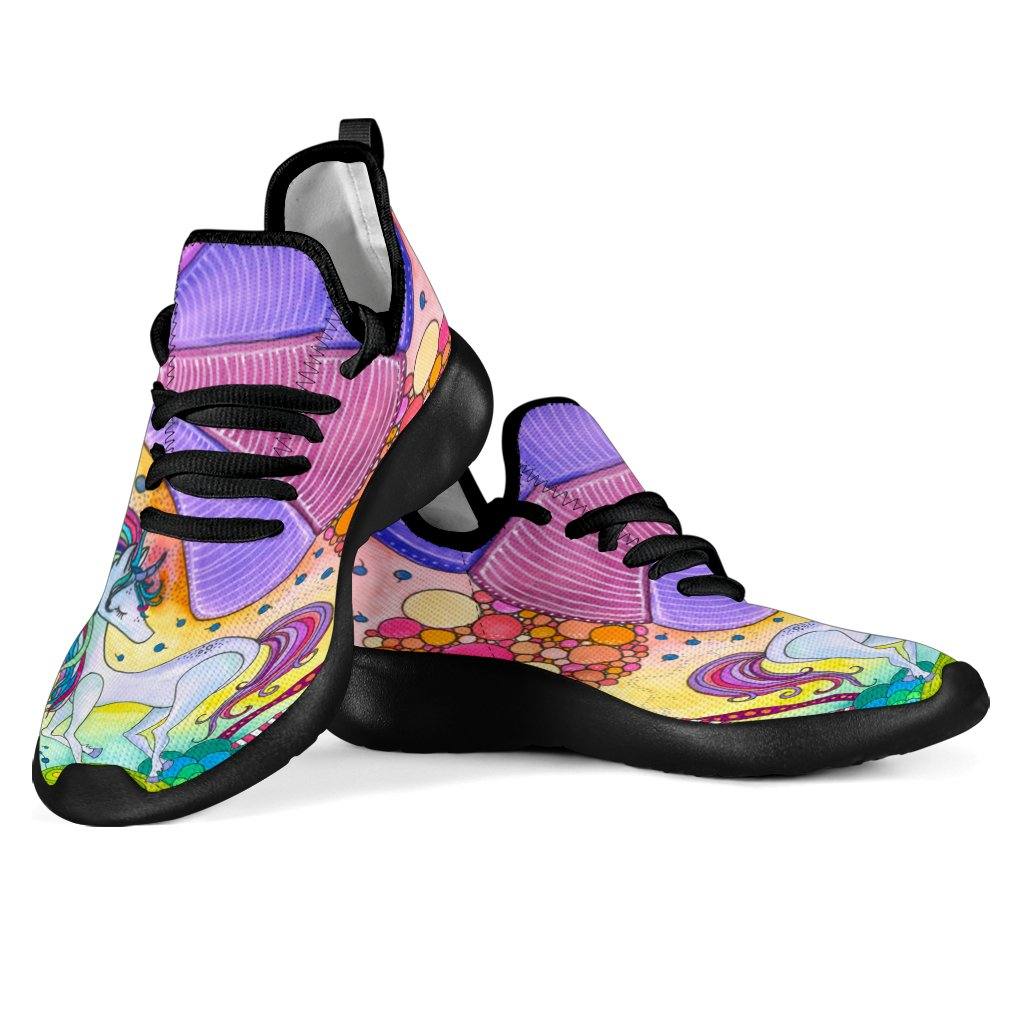 Magic Unicorn Mesh Knit Sneakers