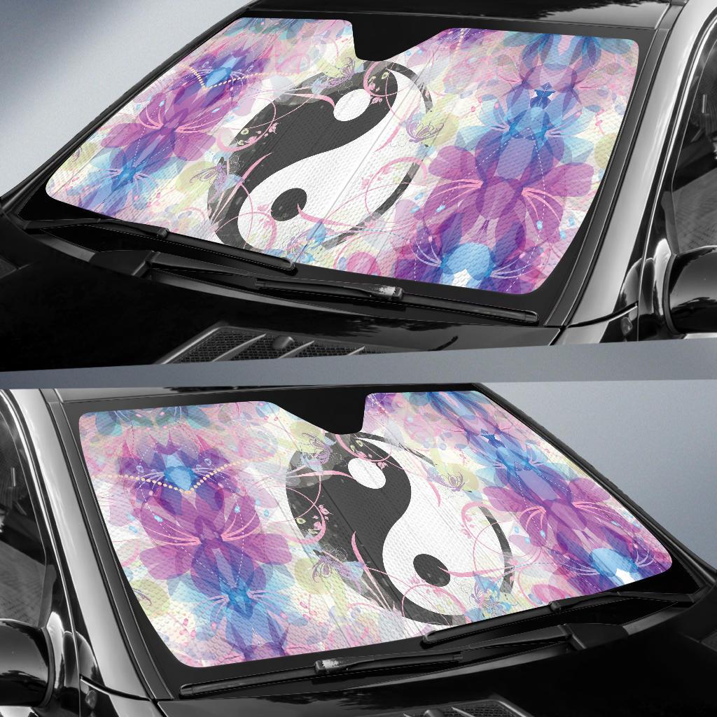 Magic Yin And Yang Auto Sun Shade