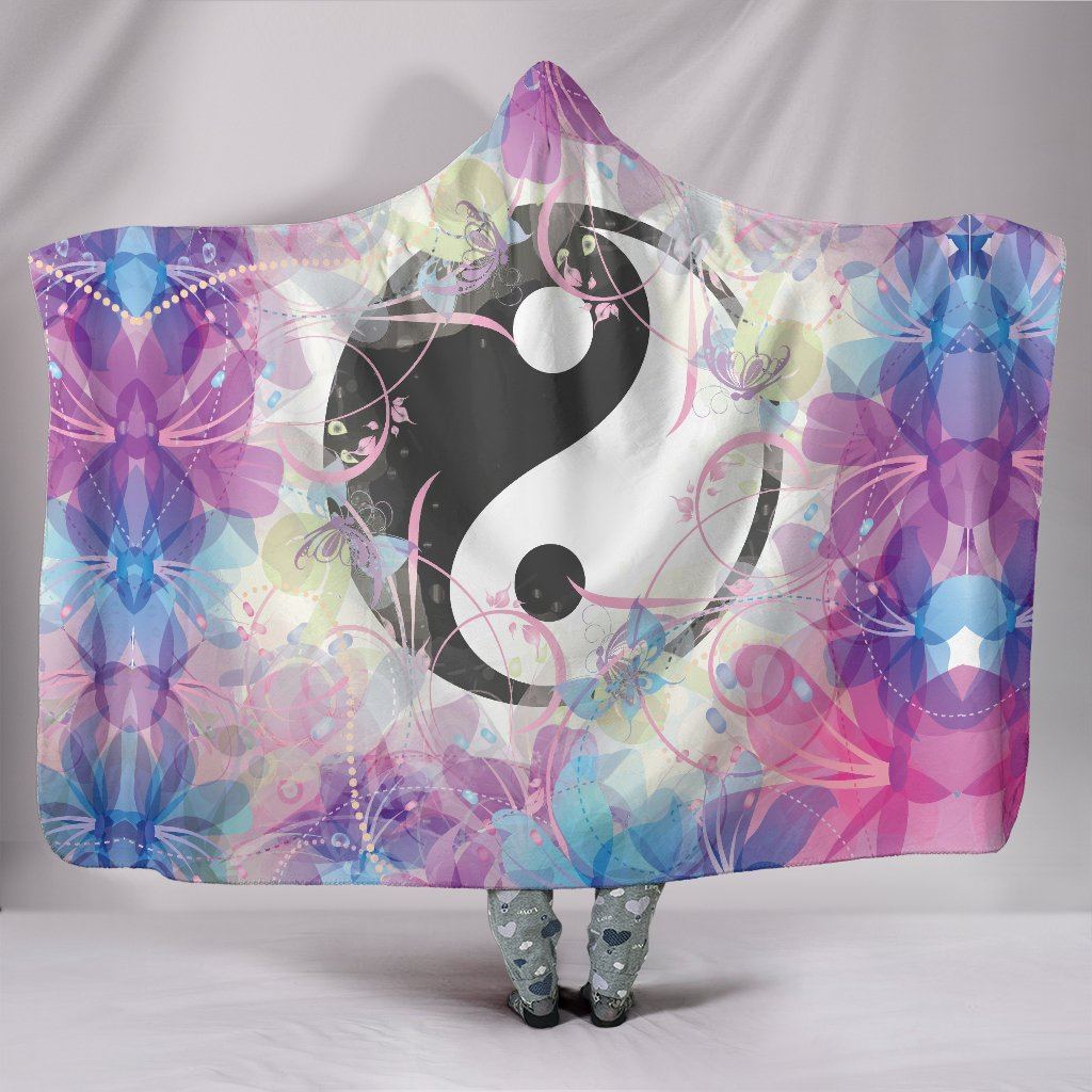 Magic Yin Yang Hooded Blanket