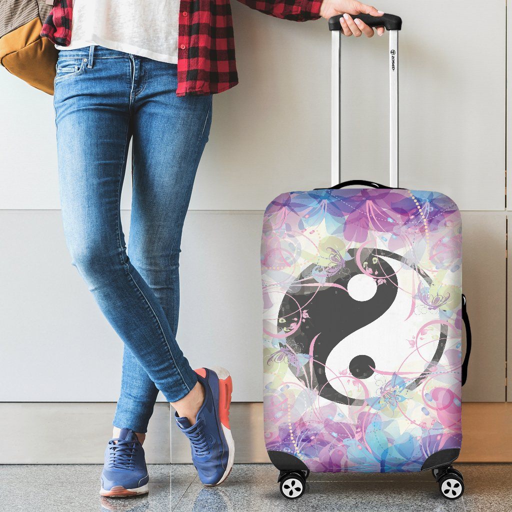 Magic Yin Yang Luggage Covers