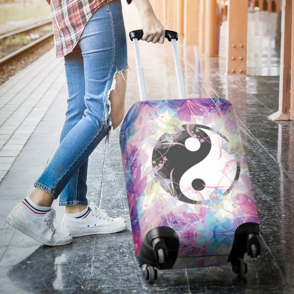 Magic Yin Yang Luggage Covers