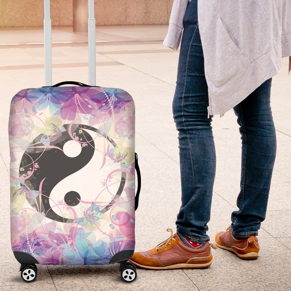 Magic Yin Yang Luggage Covers