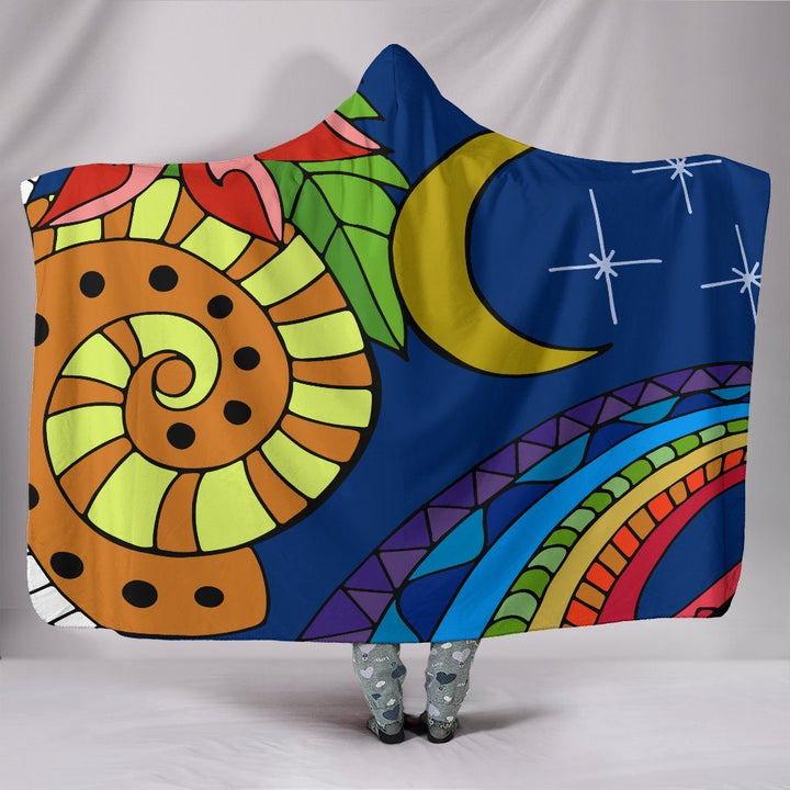 Moon Light Hooded Blanket