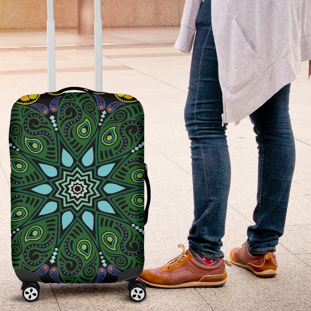 Nature Mandala Luggage Covers