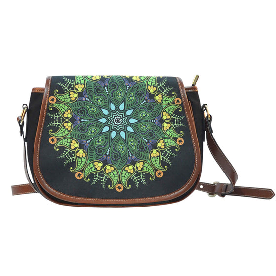 Nature Mandala Saddle Bag