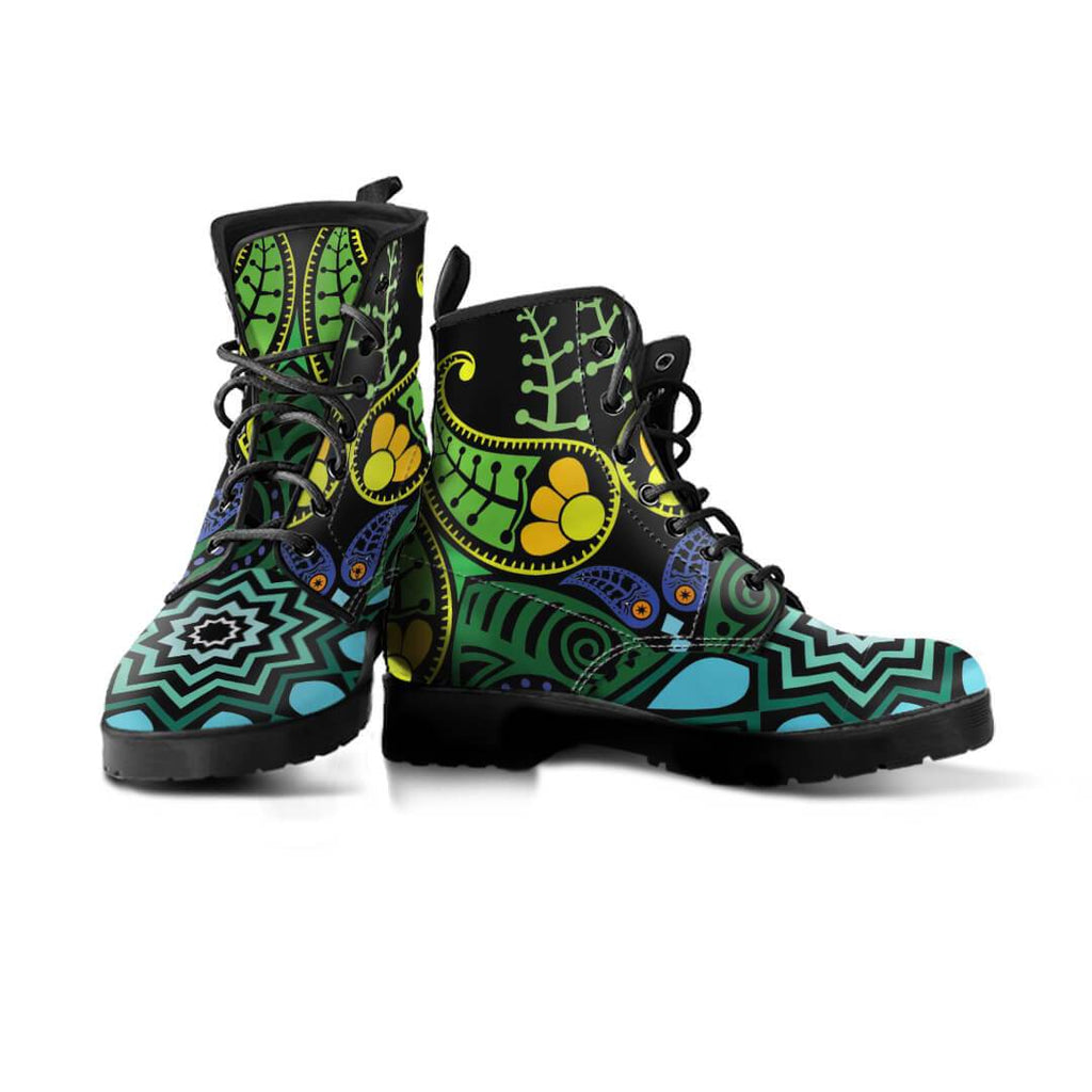 New Women Boots - Nature Mandala Boots