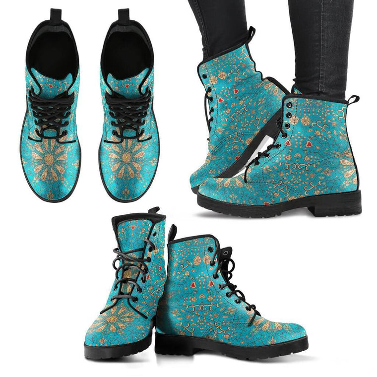 New Women Boots - Peace Of Mind Mandala Boots