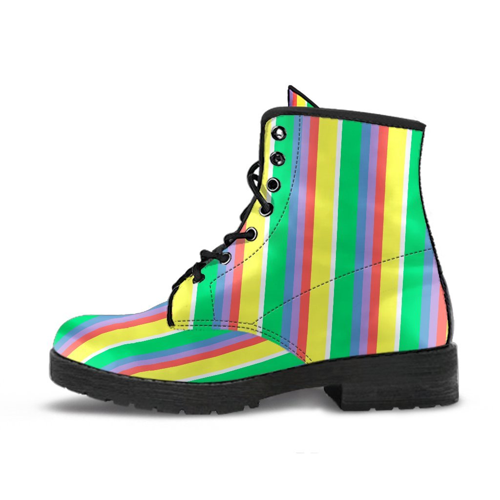 Pastel Strips Boots