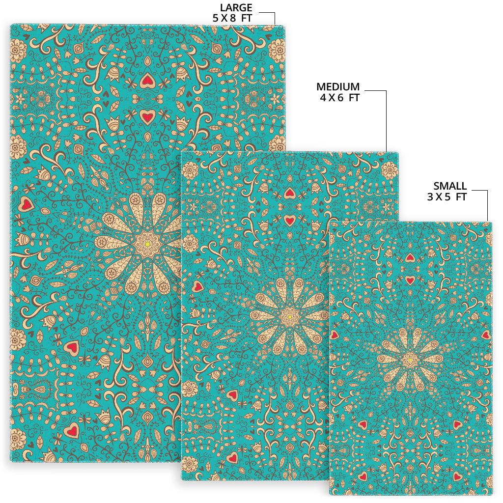 Peace Of Mind Mandala Area Rug