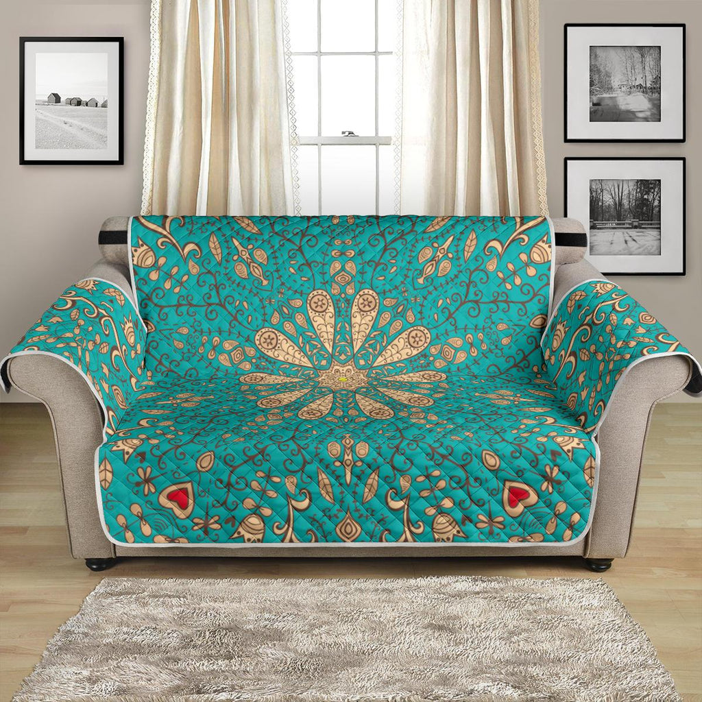 Peace Of Mind Mandala Loveseat Sofa Covers
