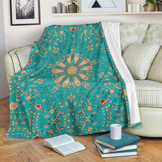 Peace Of Mind Mandala Premium Blanket